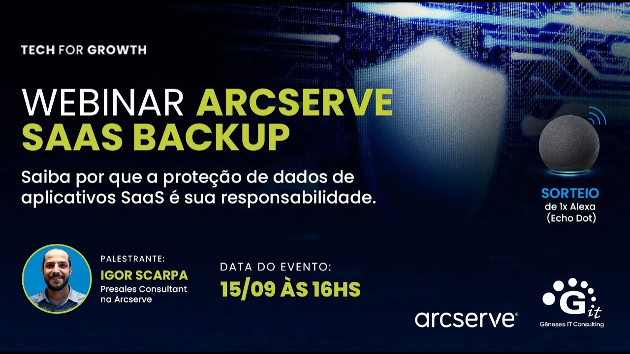 Webinar Arcserve SaaS Backup 15.09.2022